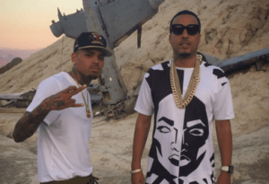 chris brown and french